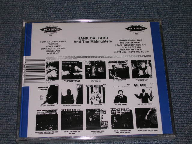 画像: HANK BALLARD & THE MIDNIGHTERS - MR RHYTHM & BLUES / 1990s USA SEALED CD  