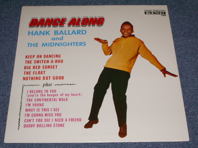 画像1: HANK BALLARD & THE MIDNIGHTERS - DANCE ALONG / 1990'S MONO US REISSUE LP  