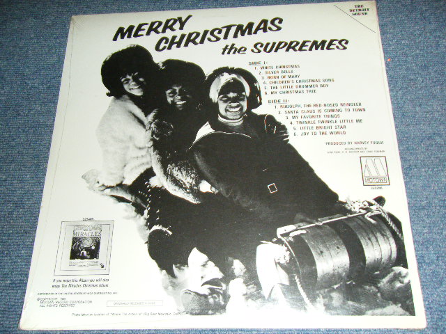 画像: THE SUPREMES - MERRY CHRISTMAS / 1980's US REISSUE Brand New Sealed LP