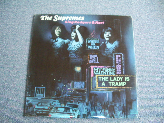 画像1: SUPREMES - SING ROGERS& HART / 1967 US ORIGINAL SEALED LP  