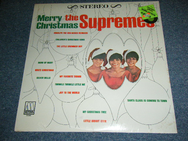 画像1: THE SUPREMES - MERRY CHRISTMAS / 1980's US REISSUE Brand New Sealed LP