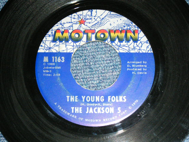 画像: THE JACKSON 5 FIVE - ABC / 1970 US ORIGINAL Used 7" Single  