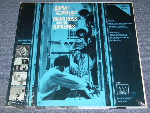 画像: DIANA ROSS AND THE SUPREMES - LOVE CHILD ( MINT-/MINT- : BB Hole ) / 1968 US Original STEREO LP 