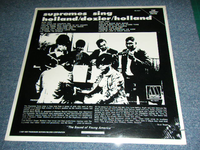 画像: THE SUPREMES - SING HOLLAND DOZIER HOLLAND / 1980's US REISSUE Brand New Sealed LP  