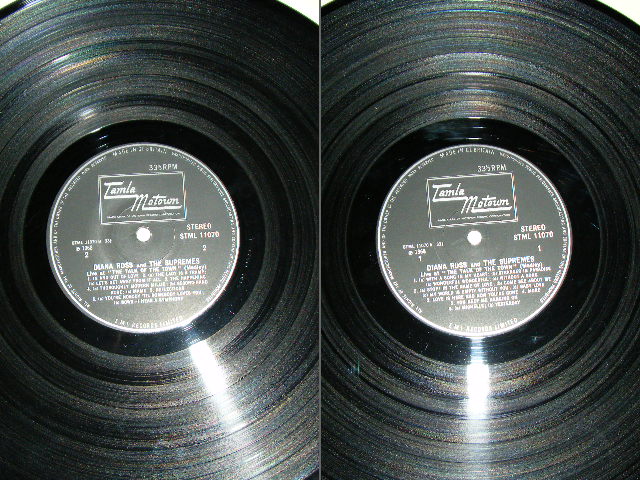 画像: DIANA ROSS and THE SUPREMES - LIVE AT LONDON'S TALK OF THE TOWN / 1968 UK ORIGINAL STEREO LP  