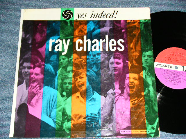 画像1: RAY CHARLES - YES INDEED! ( Ex/Ex++ ) / 1960 US ORIGINAL 2nd Press ? "RED & PLUM With WHITE FUN on RIGHT SIDE "Label MONO Used LP 