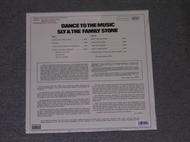 画像: SLY & THE FAMILY STONE - DANCE TO THE MUSIC / 2007 US REISSUE Sealed 180g HEAVY WEIGHT LP  