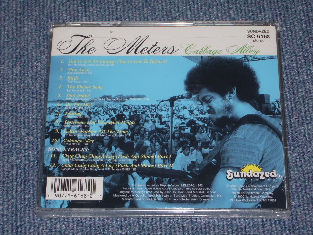 画像: THE METERS - CABBAGE ALLEY / 2000 US "BRAND NEW SEALED" CD  