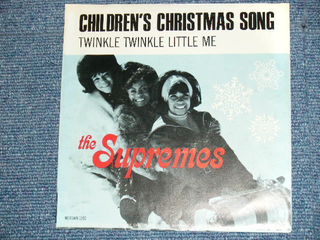 画像: SUPREMES - CHILDREN'S CHRISTMAS SONG / 1965 US ORIGINAL 45rpm 7"Single With PICTURE SLEEVE 