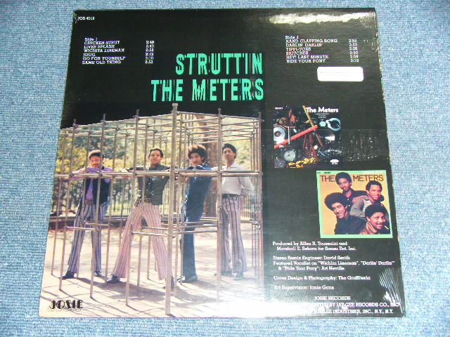 画像: THE METERS - STRUTTIN (SEALED) / US AMERICA REISSUE "Brand New Sealed" LP