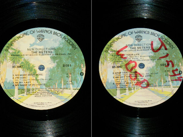 画像: THE METERS - NEW DIRECTIONS ( Ex/Mint- ) / 1977   US ORIGINAL Used LP  