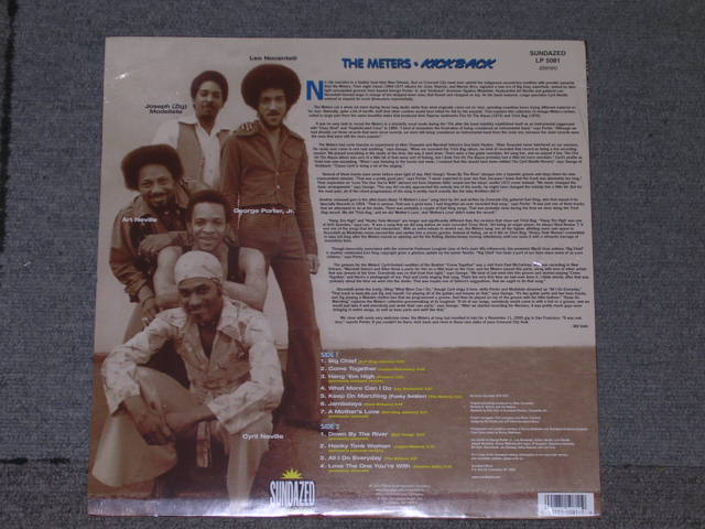 画像: THE METERS - KICK BACK / 2001 US 180 gram Heavy Weight BRAND NEW SEALED LP 