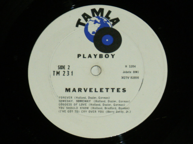 画像: THE MARVELETTES - PLAYBOY / 1962 US ORIGINAL WHITE LABEL PROMO MONO LP  
