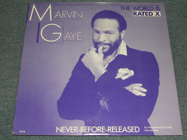 画像1: MARVIN GAYE - THE WORLD IS RATED X / 1986 US PROMO ONLY 12" Single  