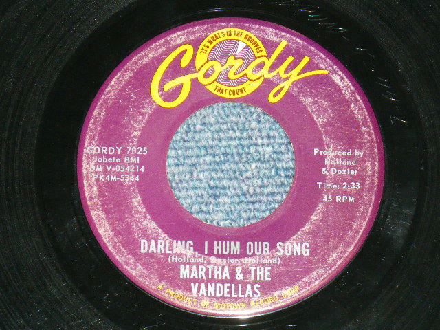 画像: MARTHA & THE VANDELLAS - QUICKSAND / 1963 US ORIGINAL 7" Single  