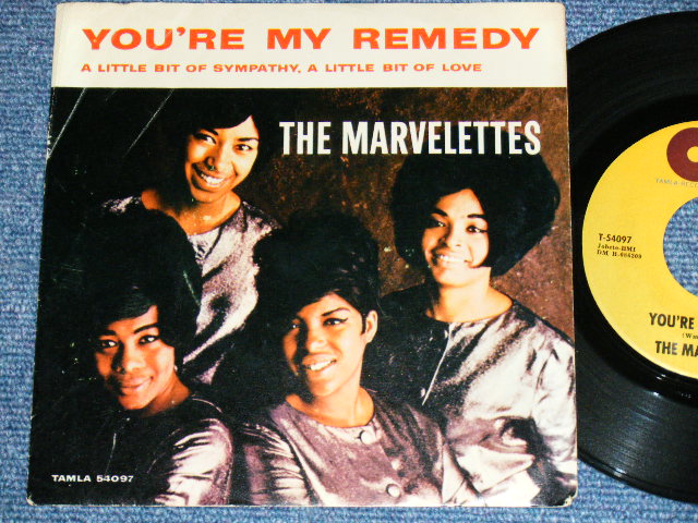 画像1: THE MARVELETTES - YOU'RE MY REMEDY / 1964 US ORIGINAL 45rpm 7"Single With PICTURE SLEEVE  