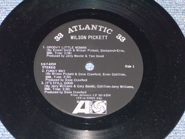 画像: WILSON PICKETT - RFIGHT ON ( JUKE BOX EP ) / 1970 US ORIGINAL 7"EP With PICTURE SLEEVE 