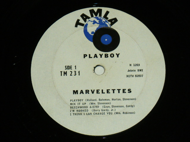 画像: THE MARVELETTES - PLAYBOY / 1962 US ORIGINAL WHITE LABEL PROMO MONO LP  