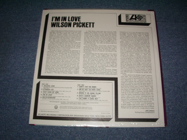 画像: WILSON PICKETT - I'M IN LOVE / 1968 US AMERICA  ORIGINAL " BRAND NEW SEALED"  STEREO  LP  