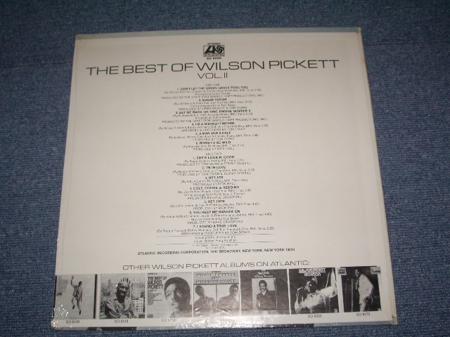 画像: WILSON PICKETT - THE BEST OF VOL.2 / 1971 US AMERICA  ORIGINAL " BRAND NEW SEALED"  STEREO  LP  