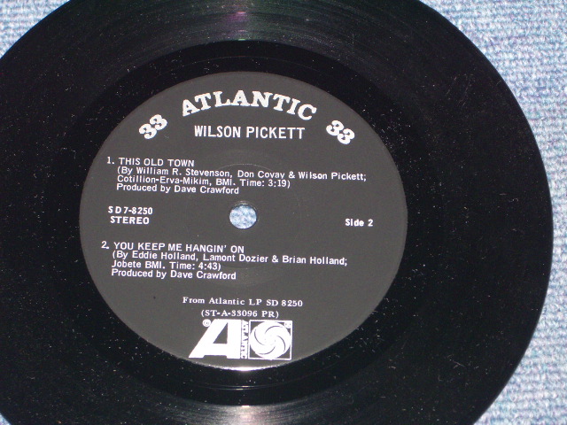画像: WILSON PICKETT - RFIGHT ON ( JUKE BOX EP ) / 1970 US ORIGINAL 7"EP With PICTURE SLEEVE 