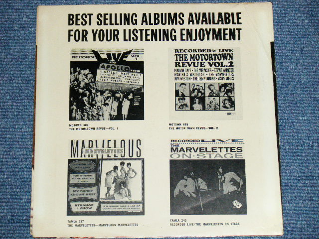 画像: THE MARVELETTES - YOU'RE MY REMEDY / 1964 US ORIGINAL 45rpm 7"Single With PICTURE SLEEVE  