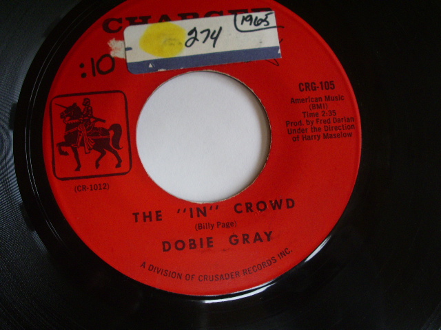 画像1: DOBIE GRAY - THE "IN" CROUD / 1964 US ORIGINAL 7"SINGLE  