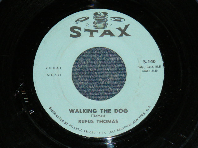 画像1: RUFUS THOMAS - WALKING THE DOG / 1963 US ORIGINAL 7" Single  