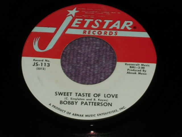 画像: BOBBY PATTERSON US ORIGINAL EP BUSY,BUSY,BEE  