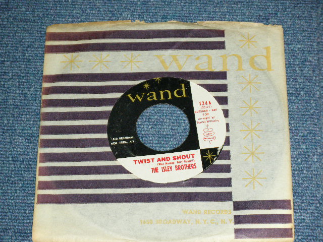 画像: The ISLEY BROTHERS - TWIST and SHOUT : SPANISH TWIST (Ex+++/Ex+++) / 1962 US AMERICA ORIGINAL Used 7"Single 