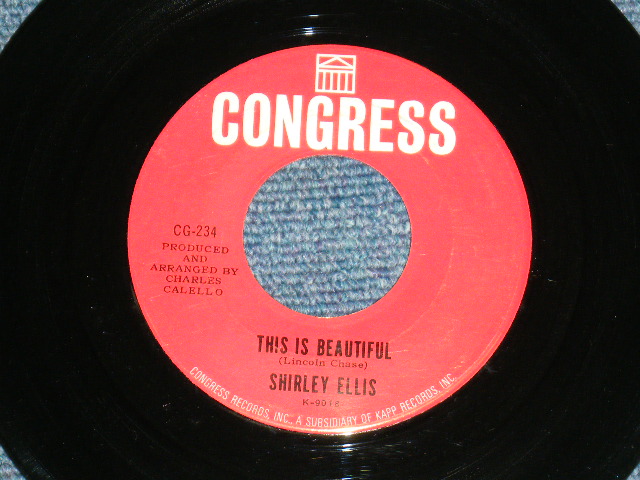 画像: SHIRLEY ELLIS - THA CLAPPING SONG / 1965 US ORIGINAL 7" Single  