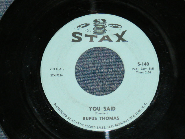 画像: RUFUS THOMAS - WALKING THE DOG / 1963 US ORIGINAL 7" Single  