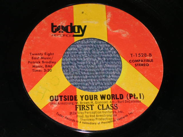 画像: FIRST CLASS - WHAT ABOUT ME / 1974 US ORIGINAL 7"SINGLE  