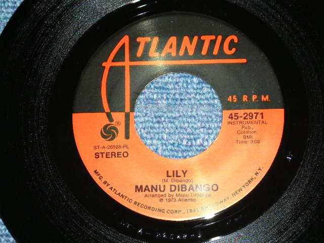 画像: MANU DIBANGO - SOUL MAKOSSA / 1973 US ORIGINAL 7"Single  