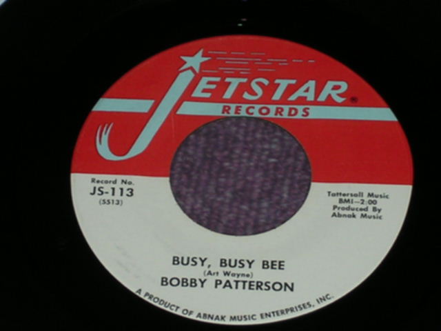 画像1: BOBBY PATTERSON US ORIGINAL EP BUSY,BUSY,BEE  