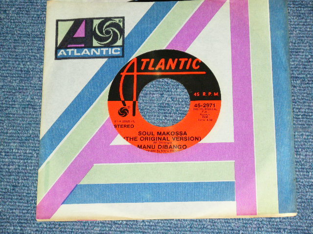 画像: MANU DIBANGO - SOUL MAKOSSA / 1973 US ORIGINAL 7"Single  