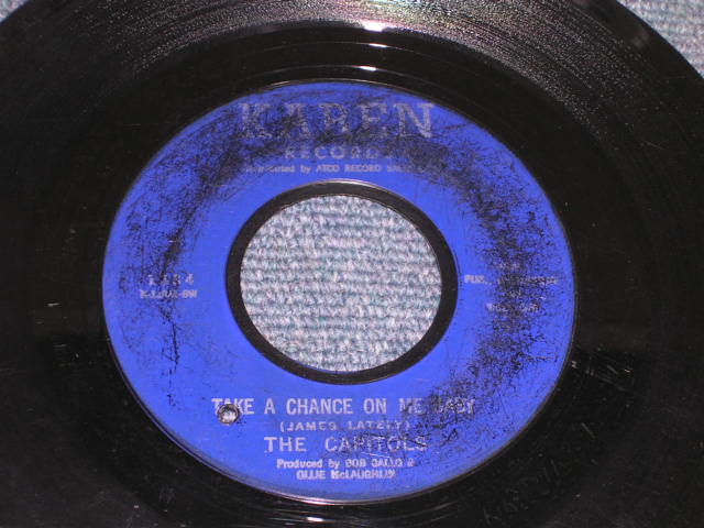 画像: THE CAPITOLS - PATTY CAKE / 1967 US ORIGINAL 7"SINGLE  