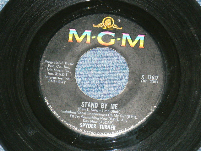 画像1: SPYDER TURNER - STAND BY ME / 1966 US ORIGINAL 7" Single  