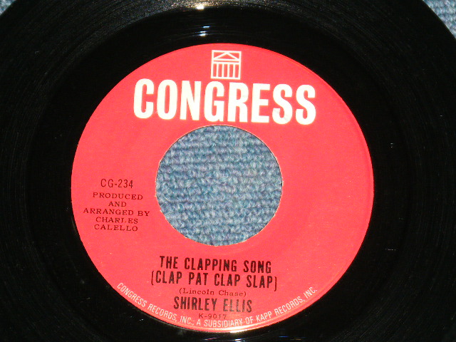 画像1: SHIRLEY ELLIS - THA CLAPPING SONG / 1965 US ORIGINAL 7" Single  