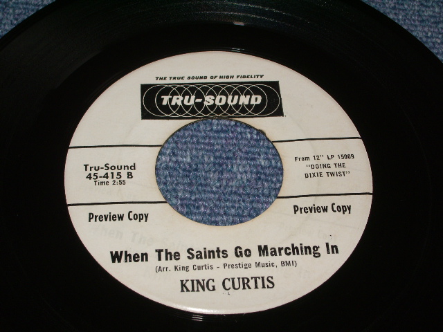 画像: KING CURTIS - FREE FOR ALL / 1962 US ORIGINAL WHITE LABEL PROMO 7"SINGLE 