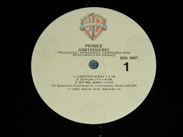 画像: PRINCE - CONTROVERSY (With POSTER : MINT-/MINT- ) / 1981 US AMERICA ORIGINAL Used LP  