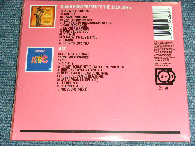 画像: JACKSON 5 FIVE - DIANA ROSS PRESENTS + ABC ( 2 in 1 ) . / 2010 EUROPE Brand New SEALED CD 