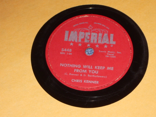 画像: CHRIS KENNER - SICK AND TIRED /1957 US ORIGINAL 78rpm SP 