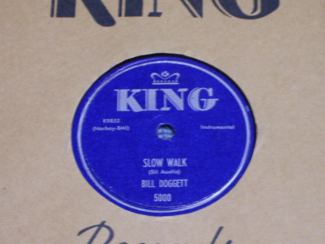 画像1: BILL DOGGETT - SLOW WALK / 1957 US ORIGINAL 78rpm SP 