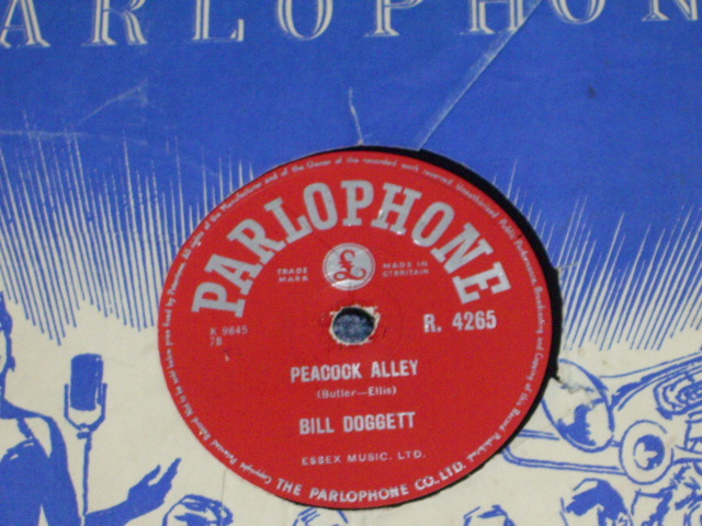 画像:  BILL DOGGETT - SLOW WALK / 1957 UK ORIGINAL 78rpm SP  