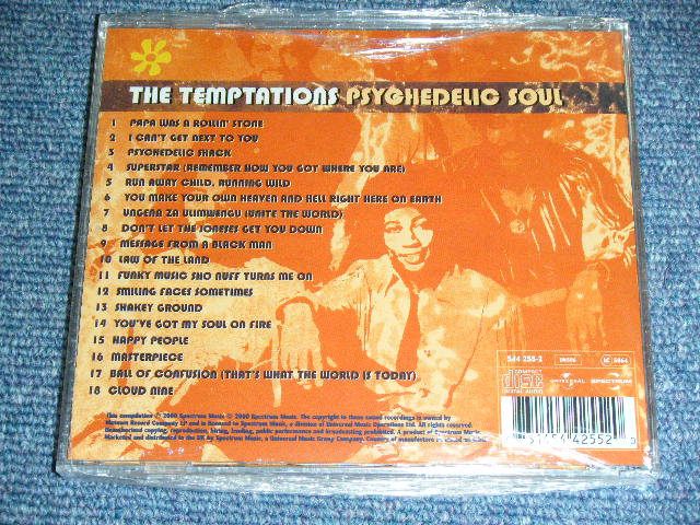 画像: THE TEMPTATIONS - PSYCHEDELIC SOUL / 2000 UK ENGLAND Brand New SEALED CD 
