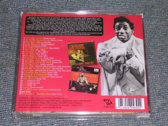 画像: SCREAMIN' JAY HAWKINS - THE WHAMEE 1953-55 / 2006 UK BRAND NEW CD  