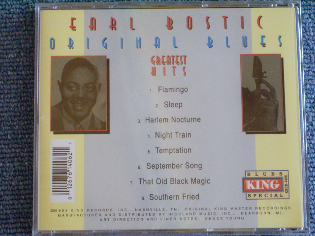画像: EARL BOSTIC - GREATEST HITS /1994 US SEALED CD  