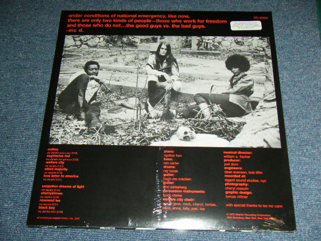 画像: EUGENE MCDANIELS - OUTLAW / US AMERICA REISSUE Brand New SEALED LP 
