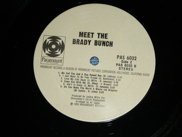 画像: BRADY BUNCH - MEET THE BRADY BUNCH  ( Ex++/Ex+++ ) / 1972 US AMERICA ORIGINAL Used LP 
